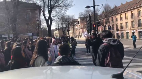 Los estudiantes se manifiestan en Aranjuez por una educaciÃ³n de calidad