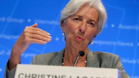 La directora del FMI Christine Lagarde./REUTERS