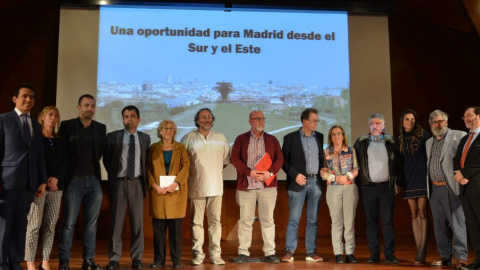 Presentación en el palacio de Cibeles del Documento Estratégico de la Oficina del Sur y Este de Madrid. Foto FRAVM