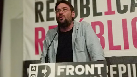 Albano Dante Fachin durant el míting central del Front Republicà. FRONT REPUBLICÀ