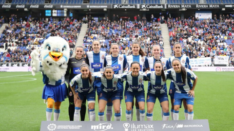 El Espanyol femenino batió un récord de público | RCD Espanyol.