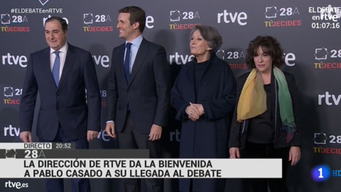 Pablo Casado, en Prado del Rey.