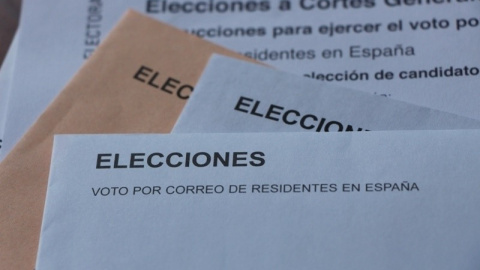 Voto por correo. Europa Press