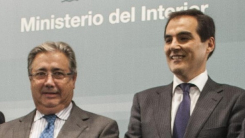 El l'exministre d'Interior, Juan Ignacio Zoido, i l'exsecretari d'Estat de Seguridad, José Antonio Nieto Ballesteros.