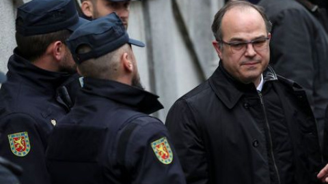 Jordi Turull ante las puertas del Tribunal Supremo. REUTERS/Susana Vera