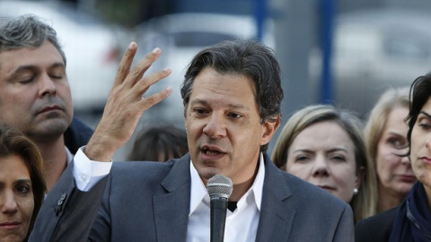 Fernando Haddad, el candidato que sustituyó a Lula da Silva en las pasadas elecciones presidenciales de Brasil EFE/Archivo