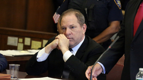 Harvey Weinstein ante el tribunal de Manhattan.- EFE