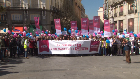 ManifestaciÃ³n en Madrid contra el "feminismo radical"