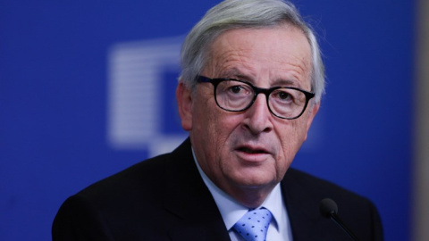 El presidente de la Comisión de la UE, Jean-Claude Juncker, durante una reunión en la sede de la Comisión de la UE en Bruselas el 5 de diciembre de 2018 | AFP