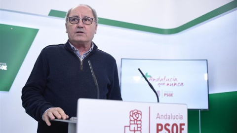 El secretario de Organización del PSOE-A, Juan Cornejo. E.P.