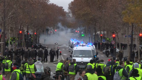 MÃ¡s de 100 detenidos en protestas de los "chalecos amarillos"