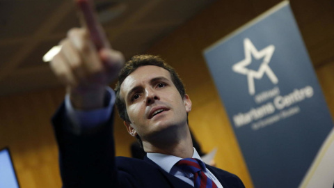 El líder del PP, Pablo Casado. EFE