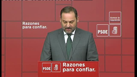  Ãbalos: "No pido la dimisiÃ³n de nadie"