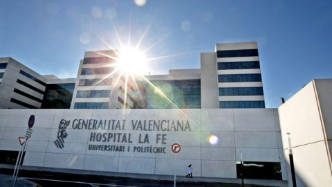 Hospital La Fe de Valencia. EFE/Manuel Bruque