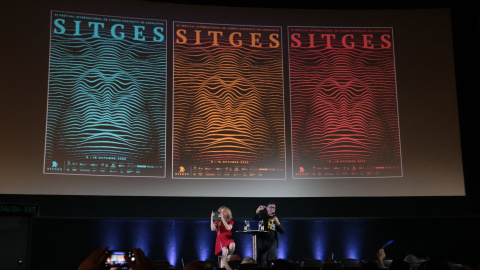 Presentació del nou cartell del Festival de Sitges 2022.