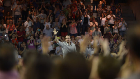 Pablo Iglesias en un acto de campaña del 26J / Podemos