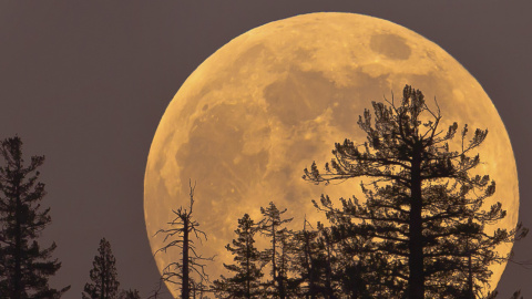 Una superluna.