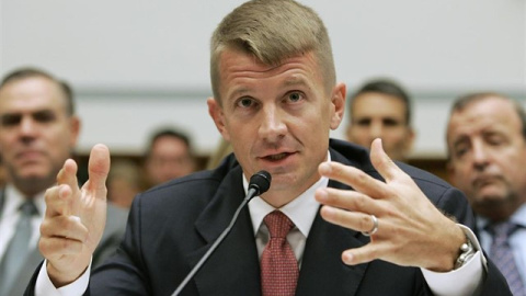 Erik Prince, el fundador de la controvertida empresa de seguridad privada Blackwater. /REUTERS