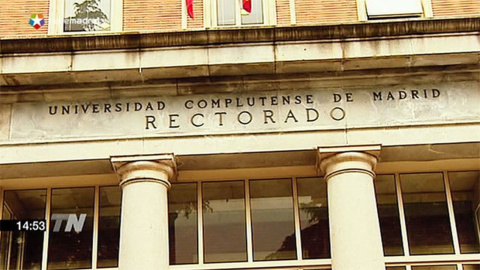 Fachada del Rectorado de la UCM