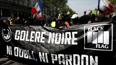 Manifestación del Primero de Mayo en París. / BENOIT TESSIER (REUTERS)