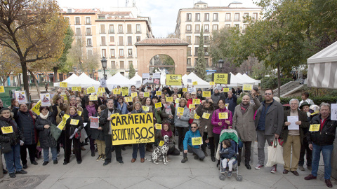 Los vecinos de Malasaña piden a Manuela Carmena una solución al ruido, a la suciedad y a la aglomeración.