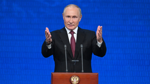 El presidente de Rusia, Vladímir Putin.