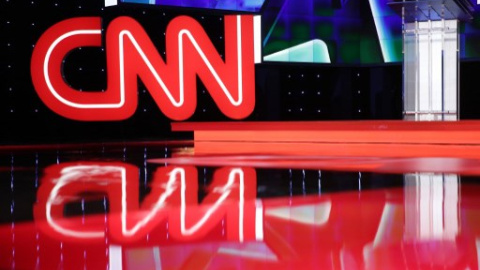 El logo de la CNN, en una imagen de archivo. / AFP