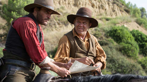 Joaquin Phoenix y John C. Reilly, en 'Los hermanos Sisters'.