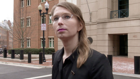 Chelsea Manning, el pasado mes de marzo en Virginia. REUTERS