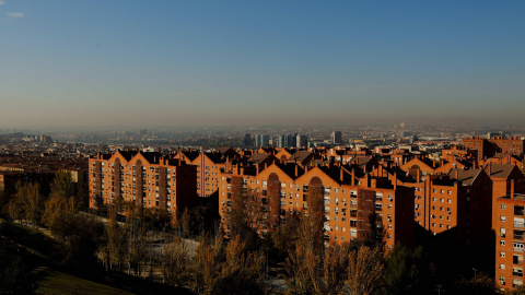 Vista general de la polución ambiental en Madrid.- AYUNTAMIENTO DE MADRID