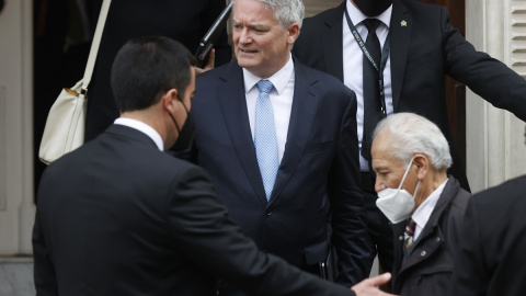 El secretario general de la OCDE, Mathias Cormann, en Santiago (Chile), a 23 de septiembre de 2022.