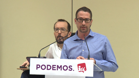 IU y Podemos: "La apuesta es la unidad"