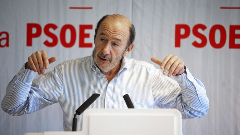 Fotografía d marzo de  2015 del ex secretario general del PSOE Alfredo Pérez Rubalcaba. EFE/ARHIVO/Pedro Puente Hoyos