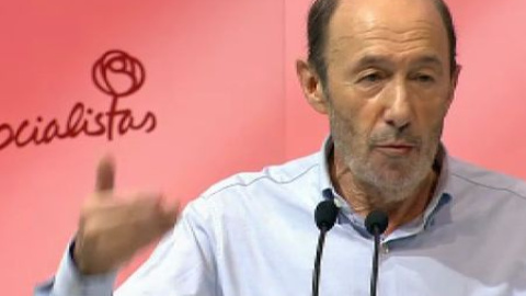 Rubalcaba: "El PSOE ha vuelto"