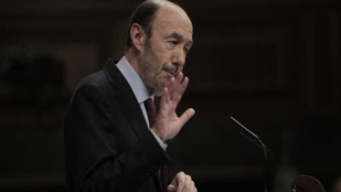 Rubalcaba:"Rajoy mintiÃ³ para ganar las elecciones"