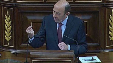 Rubalcaba: "Cada vez que hay un desahucio, yo pienso siempre 'maldita sea, por quÃ© no arreglamos aquello"