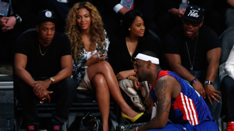 Jay Z, Beyoncé y LeBron James. / EFE