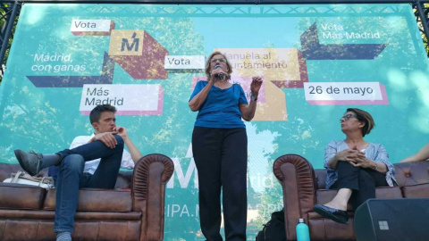 13/05/2019 - Manuela Carmena, durante un acto en Madrid. / MÁS MADRID