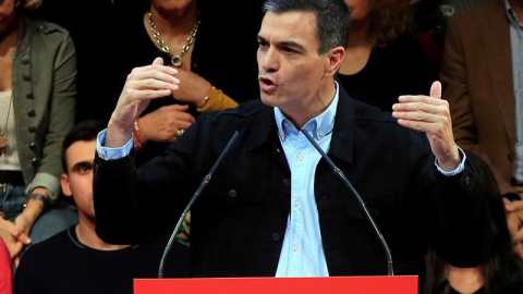 El presidente del Gobierno y secretario general del PSOE, Pedro Sánchez, este sábado en Madrid. EFE/Fernando Alvarado