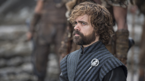 El actor Peter Dinklage, en su papel de Tywin Lannister, en 'Juego de Tronos'