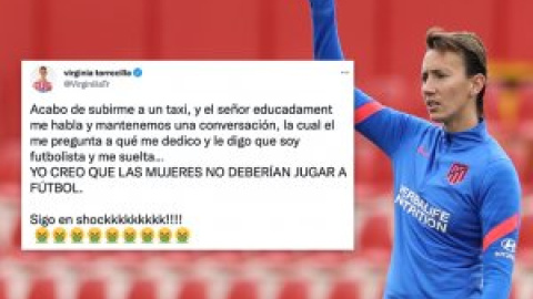 La futbolista Virginia Torrecilla cuenta lo que le ha dicho un taxista y desata la indignación: "¿De qué cueva ha salido?"