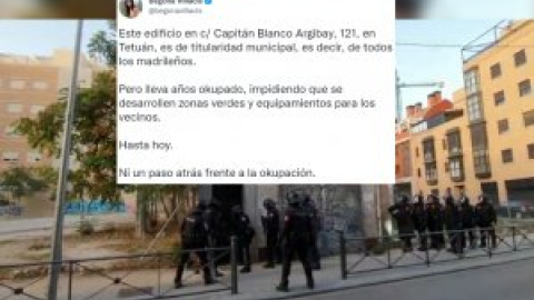 "Esta semana en 'Begoña Villacís odia a los pobres...'": la vicealcaldesa de Madrid vuelve a enorgullecerse de un desalojo