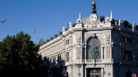 Edificio del Banco de España en Madrid.