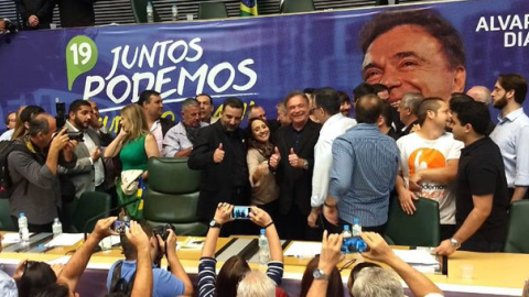 Encuentro estatal del partido brasileño Podemos en Sao Paulo. / PODEMOS 19