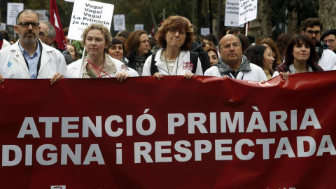 Segunda jornada de huelga de los médicos de atención primaria y de la sanidad concertada | EFE