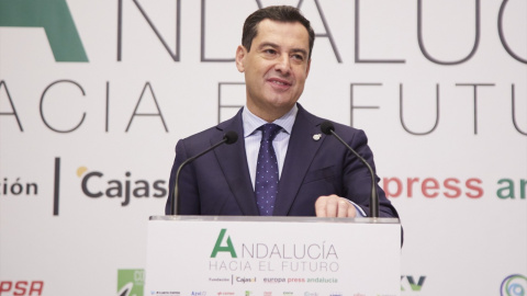 Juanma Moreno, presidente de la Junta de Andalucía.