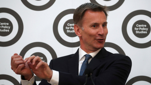 El ministro de Asuntos Exteriores de Reino Unido, Jeremy Hunt. - REUTERS