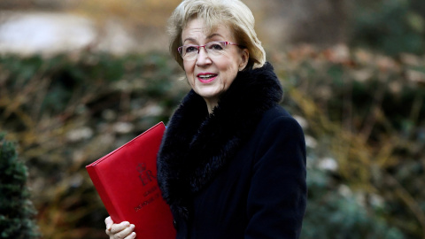 La líder de los conservadores en la Cámara de los Comunes, Andrea Leadsom. - REUTERS