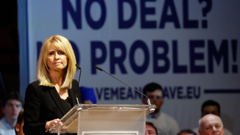 Imagen de archivo de Esther McVey. - AFP