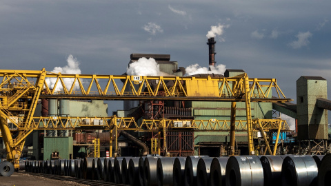 Vista de la factoría de ArcelorMittal, en Hamilton (Ontario, Canadá). REUTERS/Carlos Osorio